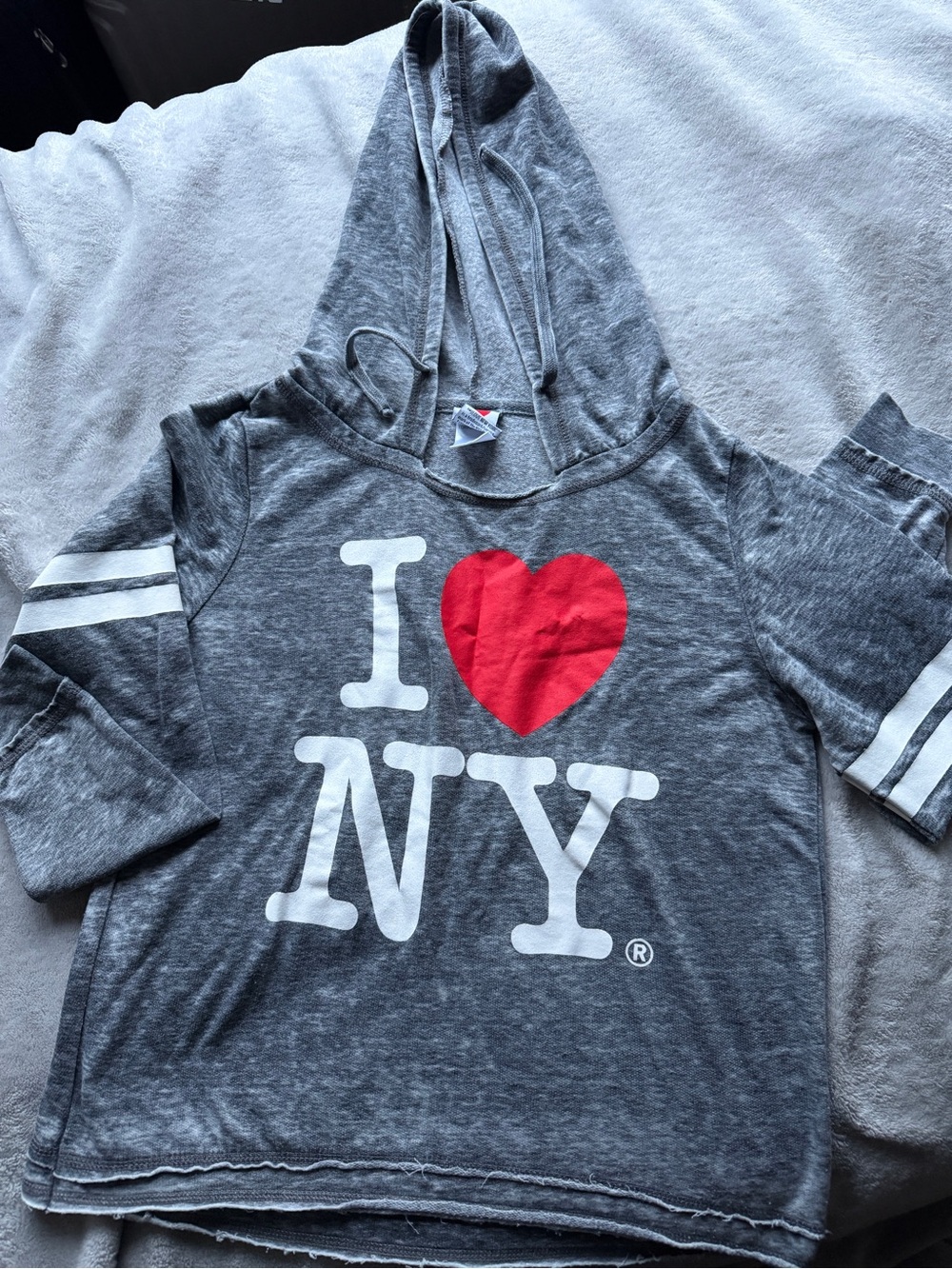 'I ❤️ NY' Hooded Pullover Sweatshirt